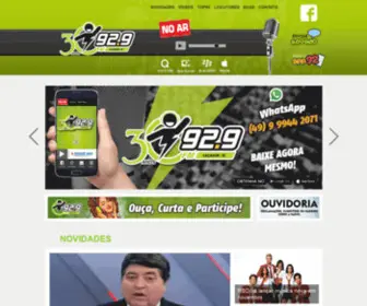 FM929.com.br(Rádio 92 FM) Screenshot