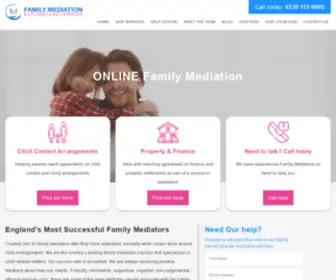 Fmacs.org.uk(Family Mediation & Counselling Services) Screenshot