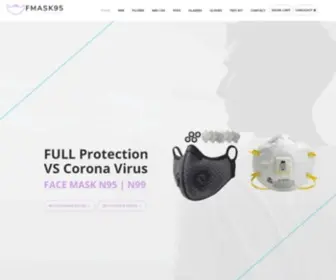 Fmask95.com(Face Mask 95) Screenshot