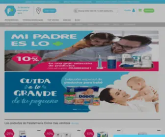 Fmasonline.com(Farmacia y Parafarmacia Online) Screenshot