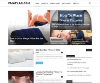 Fmatlas.com(The Best Bed Pillow Buying Guide) Screenshot