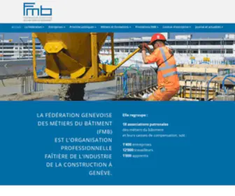 FMB-GE.ch(Bienvenue) Screenshot