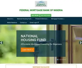 FMBN.gov.ng(Federal Mortgage) Screenshot
