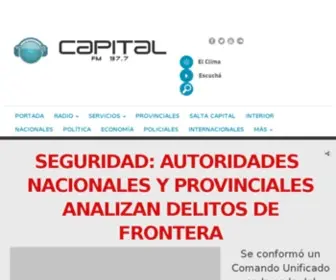 Fmcapitalsalta.com.ar(FM Capital Salta) Screenshot