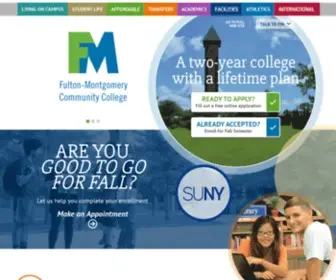 FMCC.edu(FM has everything you need for a truly great college experience. Fulton Montgomery) Screenshot