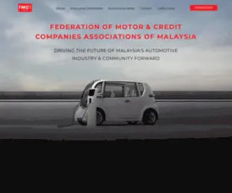 FMccam.com.my(Federation of Motor & Credit Companies Association of Malaysia) Screenshot