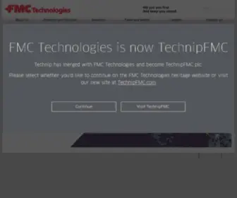 Fmcenergysystems.com(FMC Technologies) Screenshot