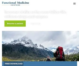 Fmcenters.com(Functional Medicine Centers) Screenshot