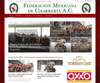 FMcharreria.com(Sitio Suspendido) Screenshot