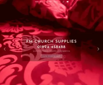 FMchurchsupplies.com(FM Church Supplies Ltd) Screenshot