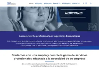 Fmconsultora.com.ar(Asesoramiento profesional por Ingenieros Especialistas FM Consultora) Screenshot