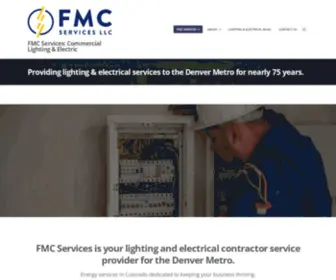 FMcservicesllc.com(Providing lighting & electrical services to the Denver Metro for nearly 75 years) Screenshot