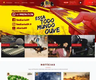 Fmdiario.com.br(DIÁRIO) Screenshot
