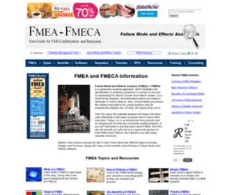 Fmea-Fmeca.com(Failure Mode and Effects Analysis) Screenshot