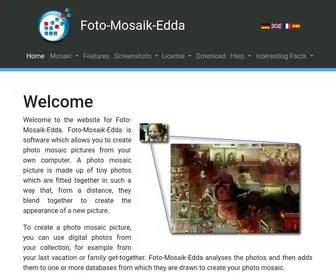 Fmedda.com(Foto-Mosaik-Edda) Screenshot