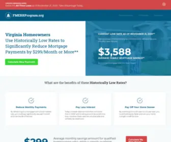 Fmerrprogram.org(Enhanced Relief Refinance) Screenshot