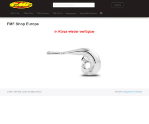 FMF-Shop.com(FMF Motocross und Enduro Auspuffe) Screenshot