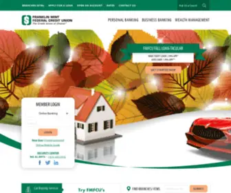 FMfcu.com(Franklin Mint Federal Credit Union) Screenshot