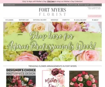 FMflorist.com(Same Day Superior flower delivery in Fort Myers Florida. FORT MYERS FLORIST) Screenshot