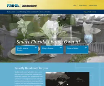 Fmha.org(Florida Manufactured Housing Association) Screenshot