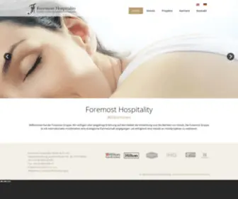 Fmhos.de(Foremost Hospitality) Screenshot