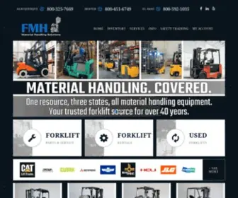 FMhsolutions.com(FMH Material Handling Solutions) Screenshot