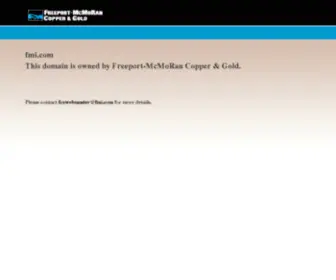 Fmi.com(Refining Company) Screenshot