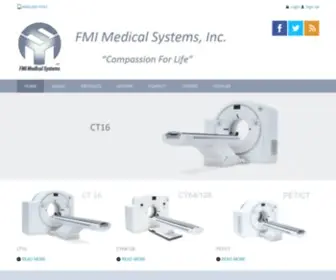 Fmimedical.com(FMI Medical Systems) Screenshot