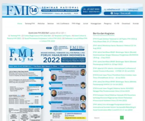 Fmi.or.id(Forum Manajemen Indonesia) Screenshot