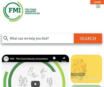 Fmi.org(The Food Industry Association) Screenshot