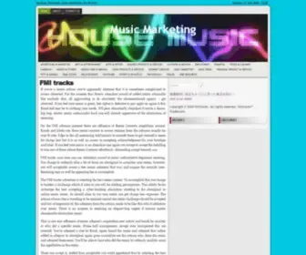 Fmitracks.com(Music Marketing) Screenshot