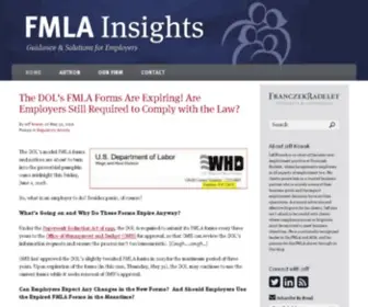 Fmlainsights.com(The FMLA Insights blog) Screenshot