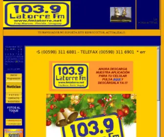 Fmlatorre.net(LATORREFM FRAY MARCOS) Screenshot