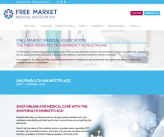 Fmma.org(Free Market Medical Association) Screenshot