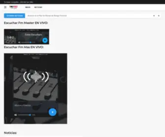 Fmmaster.com.ar(Fm Master 105.3) Screenshot