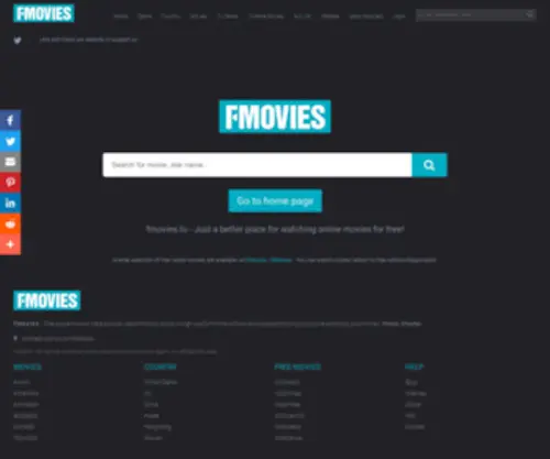 Fmovies2.cx(Fmovies) Screenshot