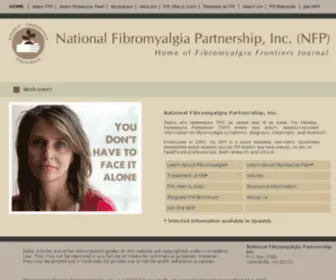 Fmpartnership.org(National Fibromyalgia Partnership) Screenshot