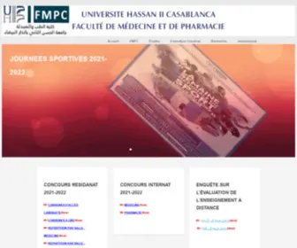 FMPC.ac.ma(MAROC) Screenshot