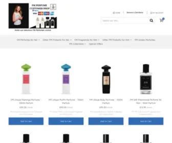 Fmperfume.com(FM Perfume UK) Screenshot