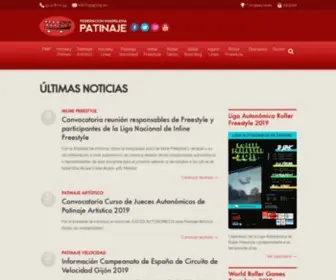 FMP.es(Federación Madrileña de Patinaje) Screenshot