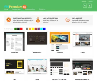 FMpremium.biz(Premium themes & templates) Screenshot