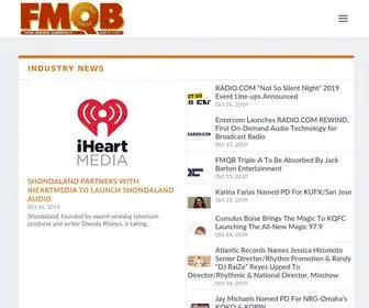 FMQB.com(Your daily source for radio industry news) Screenshot