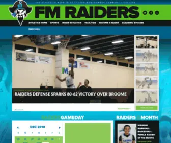 Fmraidersathletics.com(Fulton-Montgomery Community College Athletics) Screenshot