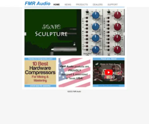 Fmraudio.com(FMR Audio) Screenshot