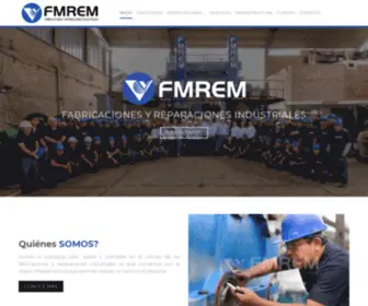 Fmremperu.com(Fabricaciones y Reparaciones Industriales) Screenshot