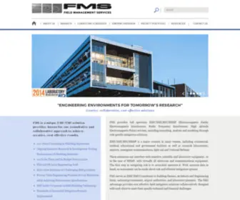 FMS-Corp.com(EMF & EMI Solutions) Screenshot