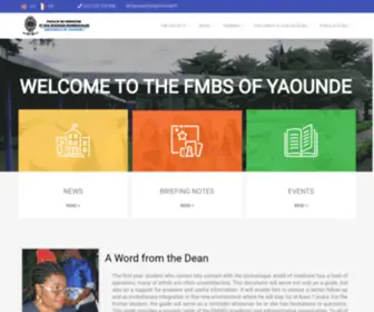 FMSB-Uninet.cm(Faculté) Screenshot