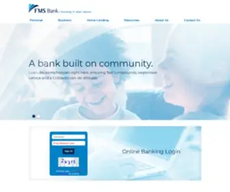 FMsbank.com(FMS Bank) Screenshot