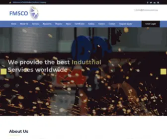 FMsco.com.sa(Fields Modern Solutions Trading & Contracting Co) Screenshot