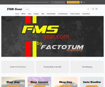 FMsgear.com(FMSGear Custom Auto Gear) Screenshot